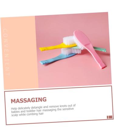 Healvian Small Hair Brush Scalp Comb Set - Infant Comfortable Baby Brush and Massager for Dandruff Cleaning - Pack of 20 Pcs in Assorted Colors - Household Infant Accessory - Buy Online on SooperMarket.com