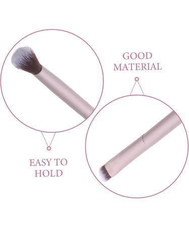 Housoutil Matted Eyeshadow Tool Eyebrow Cosmetic Gold Makeup Ended Foundation Shallow Brush Double - Buy Online on SooperMarket.com
