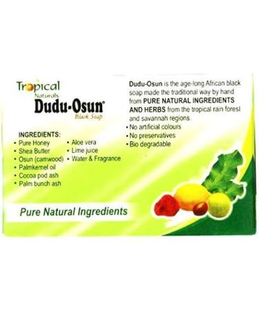 Dudu Osun 150g Tropical Natural African Black Soap - Pack of 3 Citrus 450 g (Pack of 1) - Buy Online on SooperMarket.com