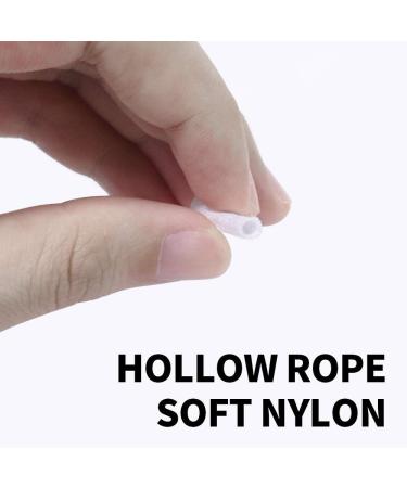Generic 1/4 Inch White Elastic Bands - 50 Yards | Soft Ear Elastic Rope for Sewing & Crafting - Buy Online on SooperMarket.com