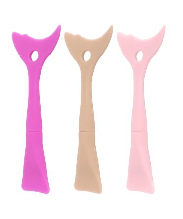 Mascara Guard Applicator Multifunctional 3 in 1 Portable Eye Makeup Tool 3pcs Disassembled for Home for Freshman