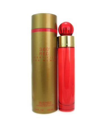 Perry Ellis 360 Red By Perry Ellis For Women. Eau De Parfum Spray 3.4 Ounces 3.4 Ounce (Red)