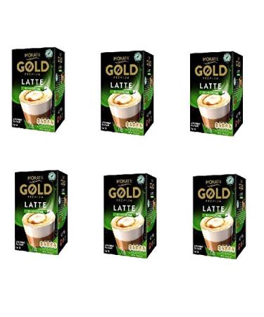 Mokate Gold Premium Latte Irish Cream Flavour Skimmed Milk Powder 6X 10x sachets