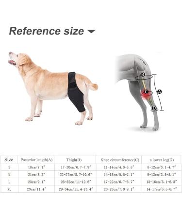 Pet Dog Injury Knee Brace Leg Inflammation Pain Alleviate Leg Support Sheaths for Dogs Outdoor Walking Accessories - Buy Online on SooperMarket.com