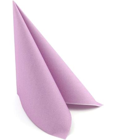 Shop 50 APARTina Pastel Purple Airlaid Napkins | Premium Fabric-Like 40x40 cm | Ideal for Elegant Dining & Events - Buy Online on SooperMarket.com