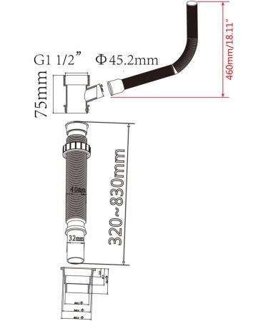 Rainwater Diverting Efficient Water Diverter Easy to Install Downspout Extender Prevents Clogs Fit for Outdoor Areas Downspout Extensions - Buy Online on SooperMarket.com