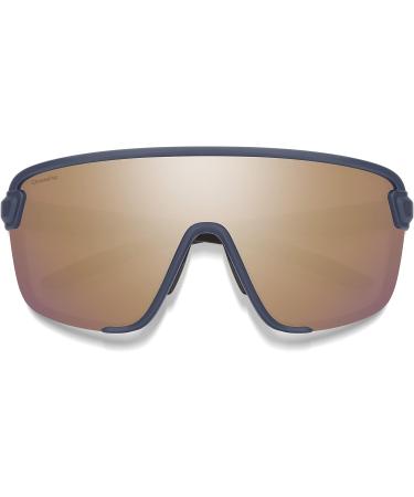 Smith Bobcat Sunglasses Matte French Navy / Chromapop Rose Gold Mirror - One Size - Buy Online on SooperMarket.com