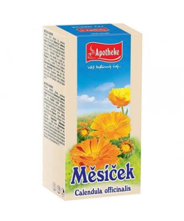 Apotheke Marigold Calendula Officinalis Tea 30g. Box of 20 Filter Tea Bags 1.5g each.