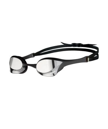 Arena Unisex's Cobra Ultra Swipe Goggle Silver-Black One Size Glasses