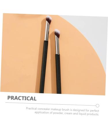 Healeved Concealer Brush Powder Brush Angled Foundation Brush Small Angled Makeup Brush Concealer Blending Brush Eye Makeup Eyebrow Concealer Make up Brush Concealer Makeup Brush Eye Brush - Buy Online on SooperMarket.com