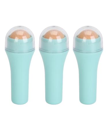 Oil Absorbing Volcanic Roller Oil Absorbing Roller Face Roller 3pcs Face Oil Absorbing Roller Remove Excess Oil Reusable Volcanic Stone Oil Control Roller
