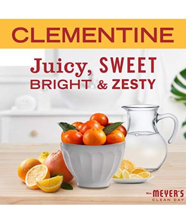 Mrs. Meyer's Clean Day Clementine Bar Soap - 5.3 oz | Cruelty-Free Formula with Essential Oils | Body & Hand Wash - Buy Online on SooperMarket.com
