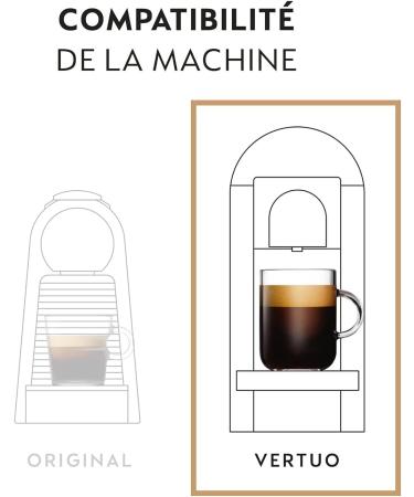 Generic Nespresso VertuoLine Double Espresso Gluten Free Chiaro/Scuro Coffee Capsules - 20 Coffee Pods - Buy Online on SooperMarket.com