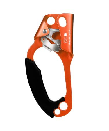 CroSight Hand Ascender Rock Climbing Tree Arborist Rappelling Gear Equipment (Right and Left) for 8-13MM Rope 5KN Load CE Certified Left Hand