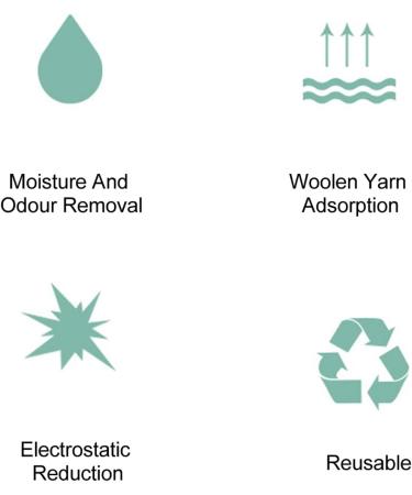 6 Pack Reusable Wool Dryer Balls Fabric Softener Static Reducer Skin-Friendly for Washing Clothes.(6CM) - Buy Online on SooperMarket.com