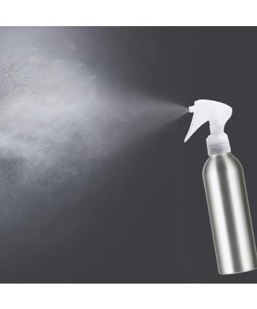 Zeoabsy 4-Pack 100ml Empty Aluminum Spray Bottles with White Atomizers | Ideal for Cosmetics Plants Cleaning & Hairdressers + Bonus Funnel - Perfect for Home & Garden - Buy Online on SooperMarket.com