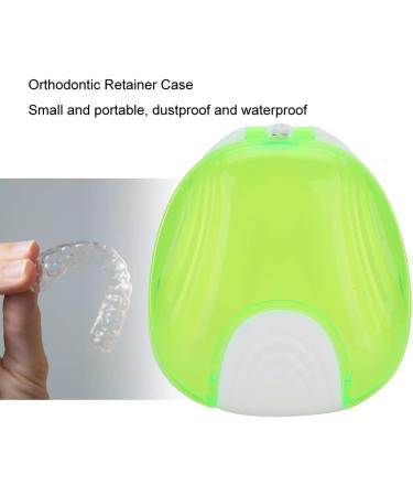 Orthodontic Storage Case - Portable Waterproof Denture Box for Adults | Green Color - Shop Now! - Buy Online on SooperMarket.com