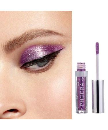 AQUAPURITY - PHOERA Magnificent Metals Waterproof Liquid Glitter & Glow Eyeshadow Palette Shimmer Long Lasting Cosmetic Metallic Eye Shadow Pigment Makeup (105 DARE)