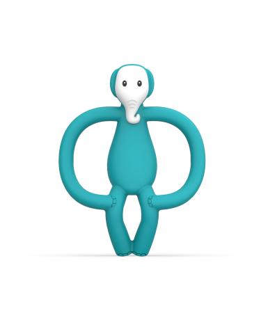 Matchstick Monkey Antimicrobial Silicone Teether & Gel Applicator Easy To Grip BPA Free 3 Months Old+ 11 cm Echo Elephant Echo Elephant 3 Months Old+ 1 Animal Teether