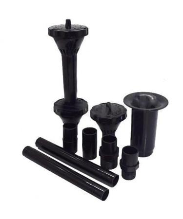 TOSSPER Fountain Pump Nozzle Set Multifunction Plastic Waterfall Garden Spray for Pool Pond Fountain Submersible Pump