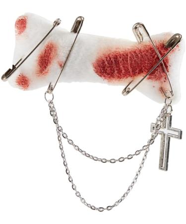 Furry HairPins Girl Subculture Bloodstain Brooch Great for Most Hair Type Hair Clip with Pin for Lady Women Girl Red - Buy Online on SooperMarket.com