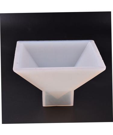 SEWACC Fondant Pyramid Resin Art Circle Silicone Mold Resin Casting Molds Adult Molds for Baking Pyramid Candle Mold Cake Mold Epoxy Pyramid Charms Ice Animal Moule De Manual Accessories White M - Buy Online on SooperMarket.com