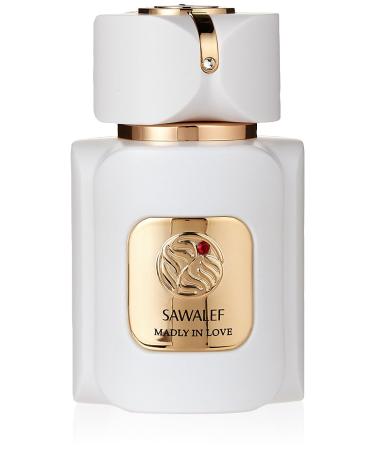 Sawalef Madly In Love - Luxurious Floral Body Spray for Women - Long-Lasting Body Mist with Litchi Bergamot Cedar and Vanilla - 2.7 oz EDP Spray