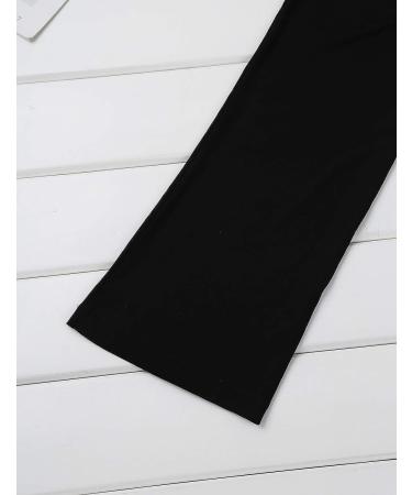 Agoky Kids Girls Boys' Jazz Dance Pants - Loose Fit Yoga Gymnastics Trousers for Children - Black Long Pants Size 8 - Buy Online on SooperMarket.com