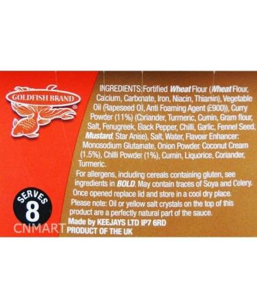 Goldfish Chinese Takeaway Curry Sauce Paste Concentrate 405g Hot and Spicy (Pack of 3) by CNMART - Buy Online on SooperMarket.com