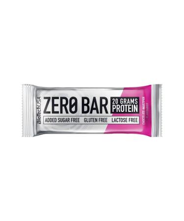 BioTech USA Zero Bar Protein Protein Bar Box 50g Flavour: Chocolate - Marzipan