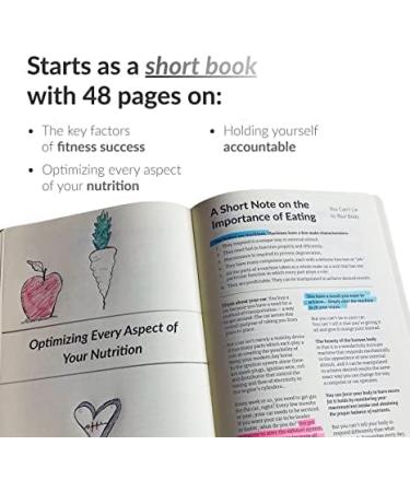 The Dumbbell Home Workout Journal. 13-Week Program. Fitness Planner / Workout Book that only requires dumbbells. Tells you exactly what to do and how to track progress. Provides completely guided workouts  # of sets to do for each exercise  # reps to aim  - Buy Online on SooperMarket.com