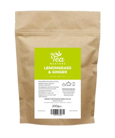 The Tea Masters Loose Leaf Tea - Lemongrass & Ginger (1x200g)