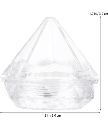 Beavorty 60 Pcs Eye Shadow Bottle Make up Packing Supplies Travel 3x3cmx2pcs Transparent Colorx2pcs - Buy Online on SooperMarket.com