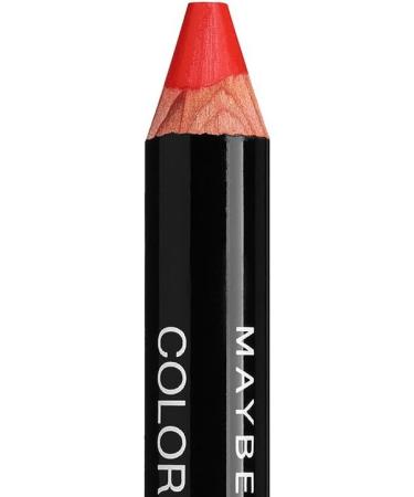 Maybelline Color Drama Lip Pencil 410 Fab Orange - Intense Velvet Formula - Buy Online on SooperMarket.com