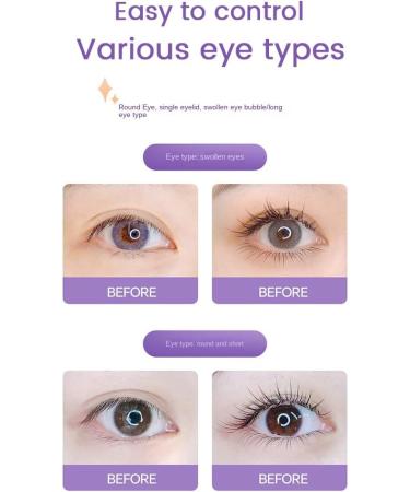 Aposous 1 Piece Electric Heated Eyelash Curler Long-Lasting Curl Electric Eye Lash Perm Eyelashes Clip Makeup Tool - Buy Online on SooperMarket.com