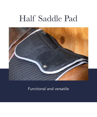 LeMieux Wither Free Half Saddle Pad - Black, Large - Equestrian Riding Equipment - Buy Online on SooperMarket.com