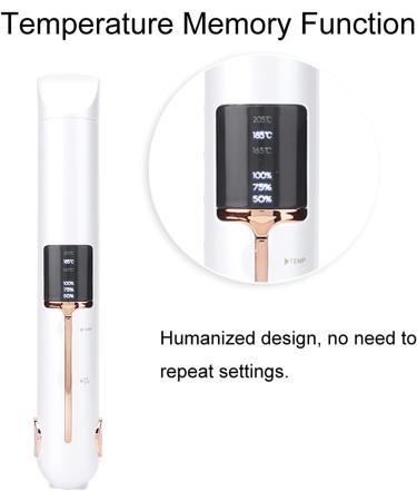 Buy Cordless Hair Straightener Curler with 3D Comb Teeth Design - Perfect for All Hair Types | International Shipping Available - Buy Online on SooperMarket.com