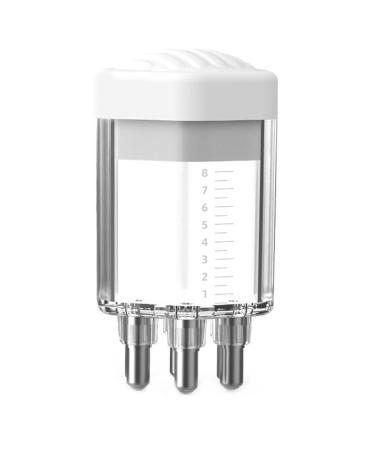 Scalp Applicator Kamm Hair Oil Applicator for Medicine Head Head Liquid Cam Hair Treatment Scalp Massage Cycling Hair oil Applicator bottle for scalp hair oil Applicator Haut Transparent White