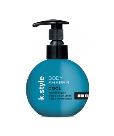 Lakme K.Style Cool Body Shaper Volume Cream | Hair Cream for Extra Body Texture Volume and Shine | Hold Factor 3/5 (250 ml)