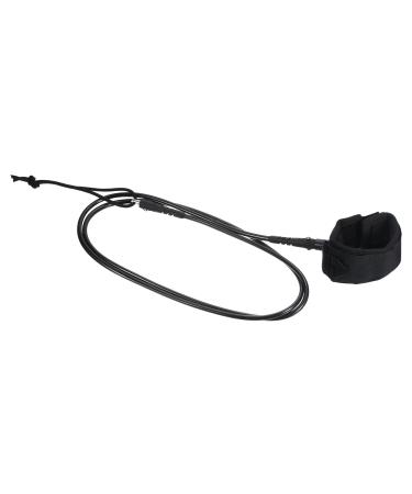 PATIKIL Surfboard Leash, Straight Leashes Leg Rope Wrist String for Body Board Paddle Board Black