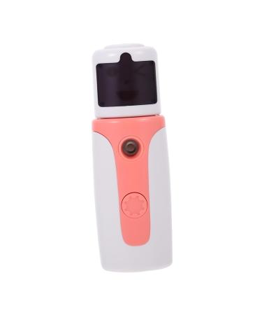 Baluue 1 Set Hydrating Instrument Air Humidifier Face Steamer Humidifier Mist Facial Mister Abs Pink
