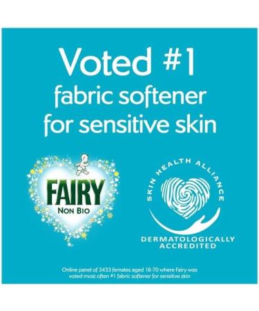 Fairy Non Bio Laundry Washing Pack: Non Bio Laundry Washing Gel 24w 840ml & Fresh Fabric Conditioner 50w 1.65L & In-wash Scent Booster Beads 176gr Almond Milk & Manuka Honey Scent - Buy Online on SooperMarket.com