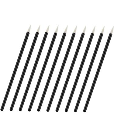 Hemoton 100pcs Eye Makeup Tools Cosmetics Brush 10X0.5X0.5cm White - Buy Online on SooperMarket.com