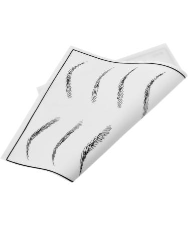 Beavorty 15 Sheets Eyebrow Microblading Makeup Practice Skin Silicone Eyebrow Practice Skin Eyebrows - Buy Online on SooperMarket.com