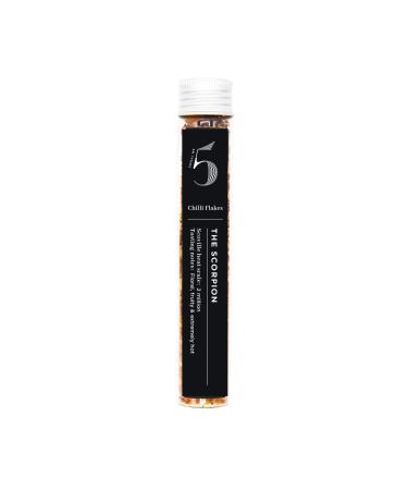 Chilli No. 5 - The Scorpion - Dried Scorpion Chilli Flakes - 15g glass tube