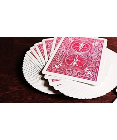 Bicycle Rider Back Fuchsia Deck - Vibrant Playing Cards for Card Game Enthusiasts - Buy Online on SooperMarket.com