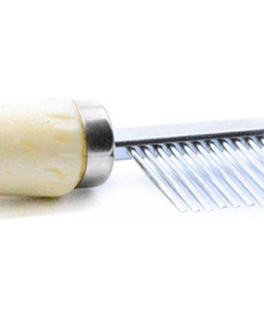 Fengshan Flea Comb - Metal Steel Brush for Dogs Cats & Small Pets | Effective Flea & Lice Removal | Pet Care Accessories - Buy Online on SooperMarket.com