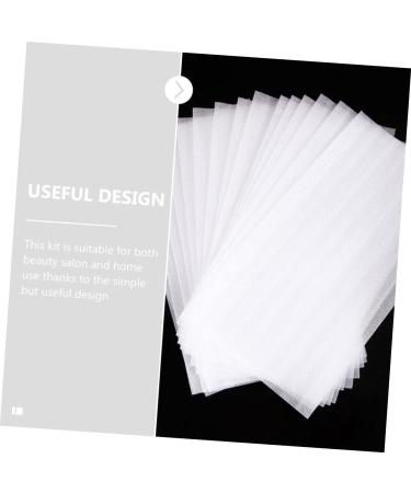 Angoily 100 Sheets Pearl Cotton Highlighter Diy Hair Dye Paper Hair Coloring Film Hair Coloring Kit Hair Wrapping Paper Strips Hair Bleach Professional Hair Dye Board Shims Foil Major Foam 41.2x14.8cmx2pcs Whitex2pcs - Buy Online on SooperMarket.com