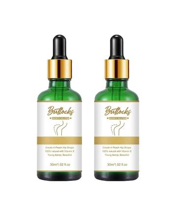 2PCs Hiplift Buttocks Essential Oil  Butt Firming Enhancement Essential Oil for Women  Natural Herbal Hip Lift Up Massage Oil  Hip Butt Firm Essence  Butt Cellulite Removal