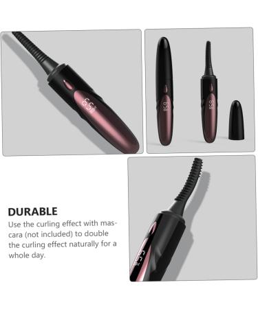 Mikinona Eyelash Curler Heated Eye Lash Curler Eyelash Styling Tools Heated Lash Curler Eyelash Makeup Tools Portable Lash Curler Eyelash Holder Mini Curler Curling Iron Abs Electric Miss - Buy Online on SooperMarket.com
